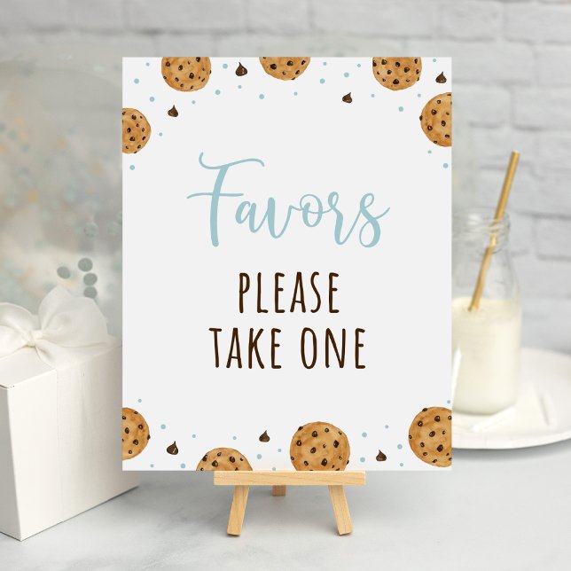 One Sweet Cookie Birthday Party Favor Sign (Creator Uploaded)