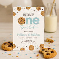 One Sweet Cookie Boy First Birthday