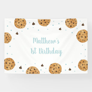 One Sweet Cookie First Birthday Banner