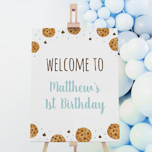 One Sweet Cookie First Birthday Welcome Foam Board
