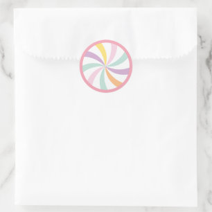 One Sweet First Birthday favor bag Sticker 