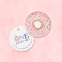 One Sweet Girl Pastel Unicorn Donuts Birthday