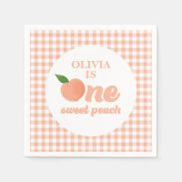 One Sweet Peach 1st Birthday