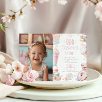 One sweet year 1st birthday photo