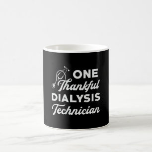 One Thankful Dialysis Technician Nephrology Tech Coffee Mug