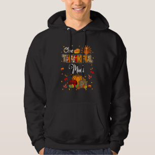 One Thankful Mimi Fall Thanksgiving Autumn Hoodie