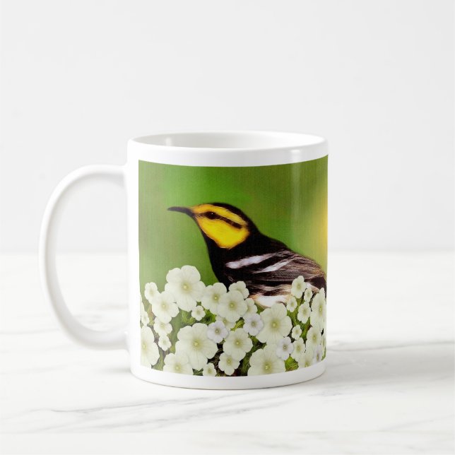 One Thing I Asked Psalm 27:4-6 Mug Warbler Bird (Left)