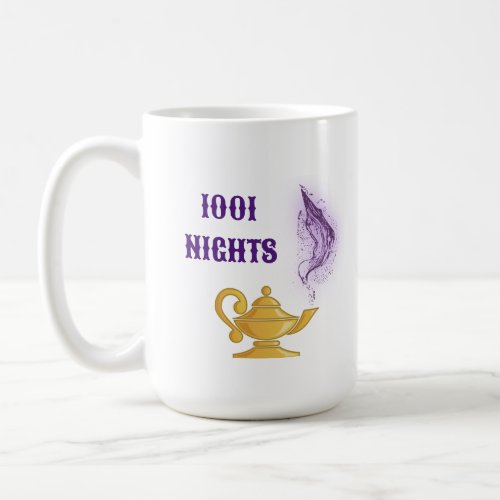 One Thousand and One Nights Aladdin Magic Genie Coffee Mug