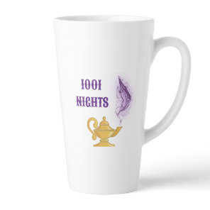 One Thousand and One Nights Aladdin Magic Genie Latte Mug