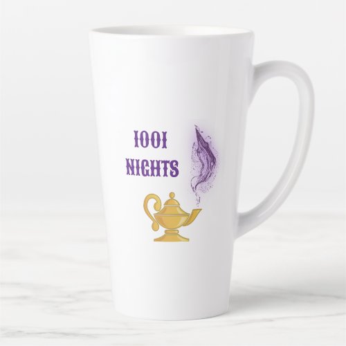 One Thousand and One Nights Aladdin Magic Genie Latte Mug