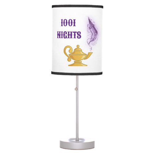 One Thousand and One Nights Aladdin Magic Genie Table Lamp