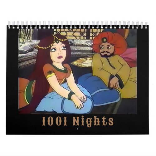 One Thousand and One Nights Scheherazade Stories Calendar