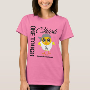 One Tough Chick Brain Tumor Warrior T-Shirt
