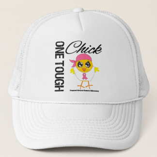 One Tough Chick Breast Cancer Warrior Trucker Hat