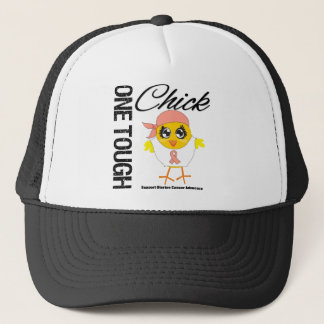 One Tough Chick Uterine Cancer Warrior Trucker Hat