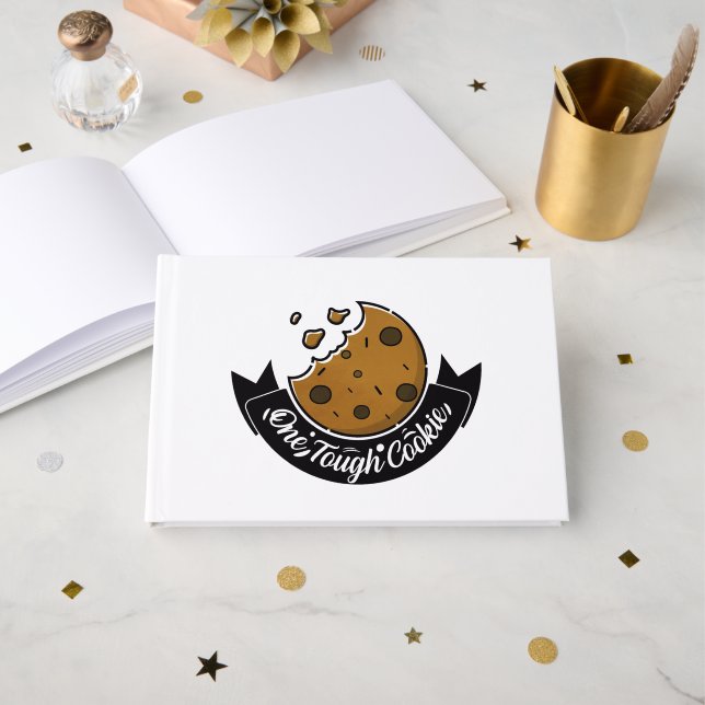 one tough cookie guest book (Front Open)