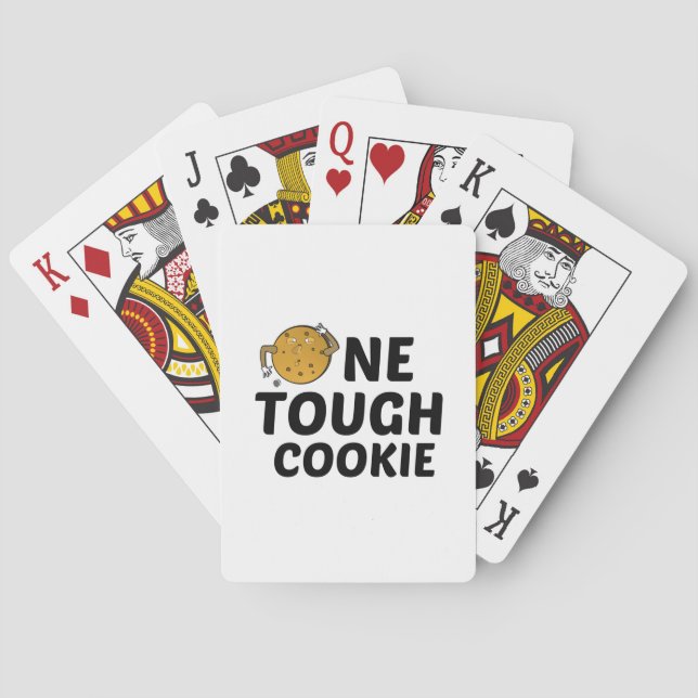 ONE TOUGH COOKIE POKER CARDS (Back)