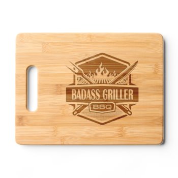 One Tough Griller Cutting Board by ZazzleHolidays at Zazzle