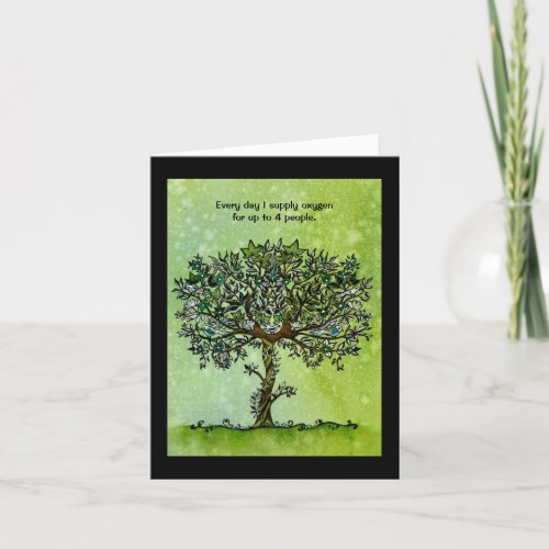 One Tree Worth Saving  Card