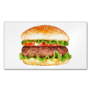 one two three business card magnet