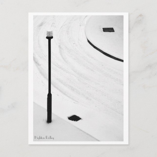 One, Two, Three - Snow! postcard (Front)