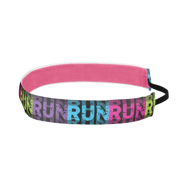 One Up Bands Run Run Run Multi Athletic Headband (Right)