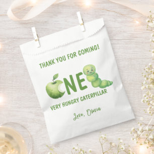 One Very Hungry Caterpillar First Birthday Party Favor Bag