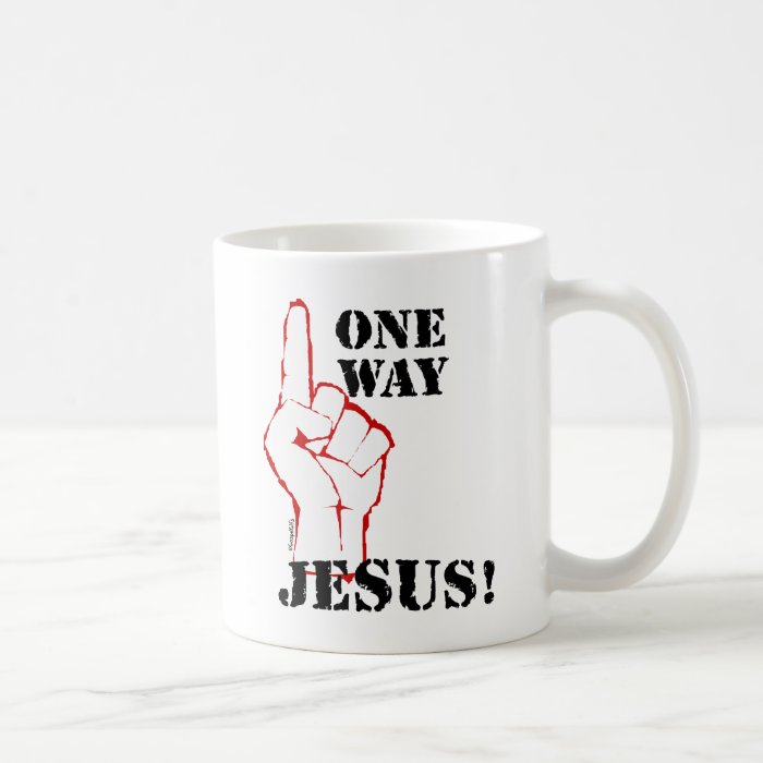 One Way Jesus Mugs