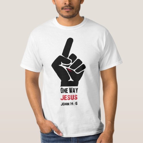 One Way Jesus T_Shirt