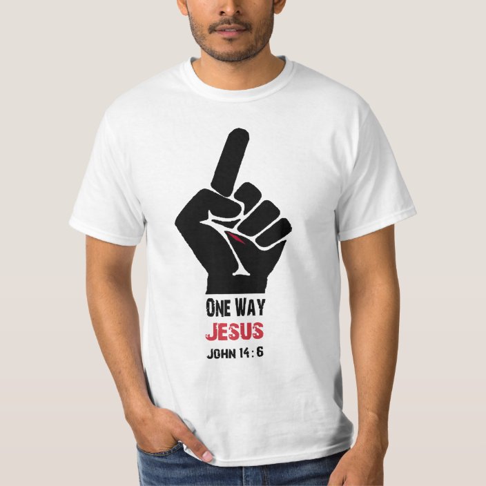 one way jesus shirt