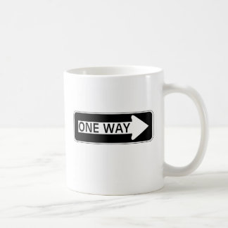 One Way Sign Mug