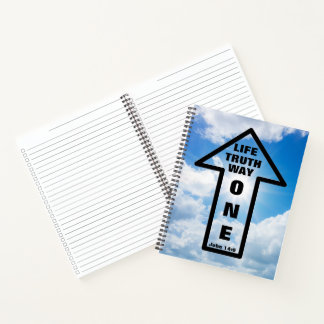 One Way, Truth, Life Notebook