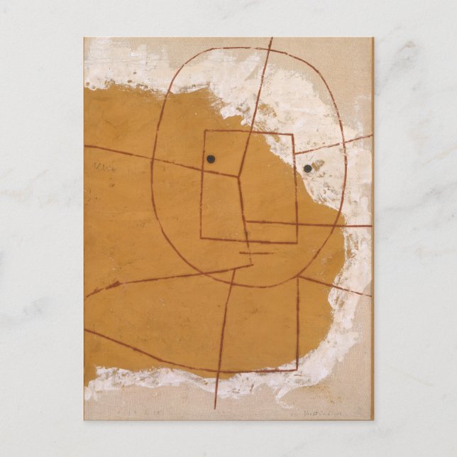 One Who Understands, Paul Klee Postcard (Front)