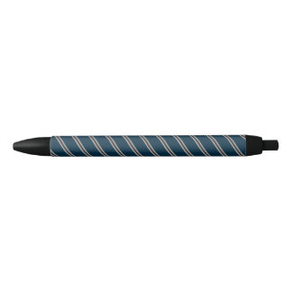 One wide and three narrow downward stripes pattern pen