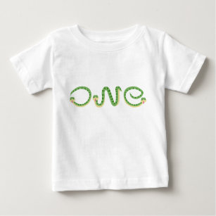 One Wild baby featuring eye-catching snakes design Baby T-Shirt