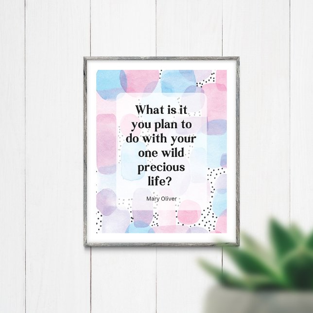 One Wild Precious Life Poster (Creator Uploaded)