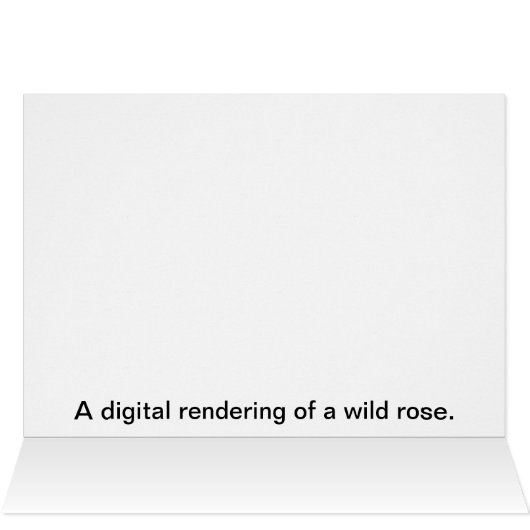 One Wild Rose (Inside Horizontal (Top))