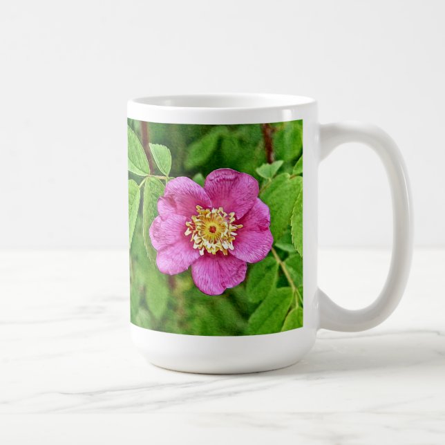 One Wild Rose Coffee Mug (Right)