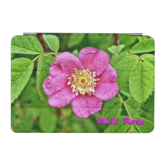 One Wild Rose iPad Mini Cover