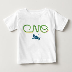 One wild snake design with name baby T-Shirt