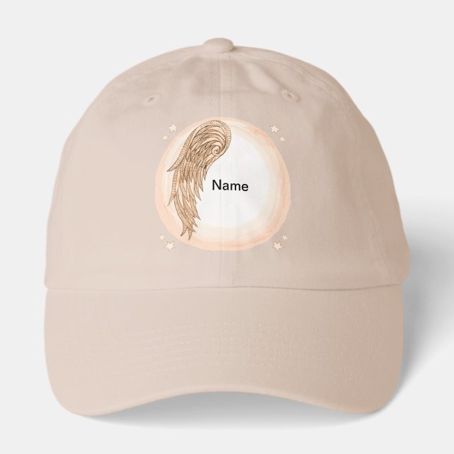 one wing angel hat (Front)