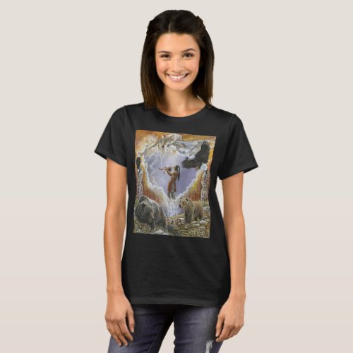 One With Nature Peace Pipe T_Shirt