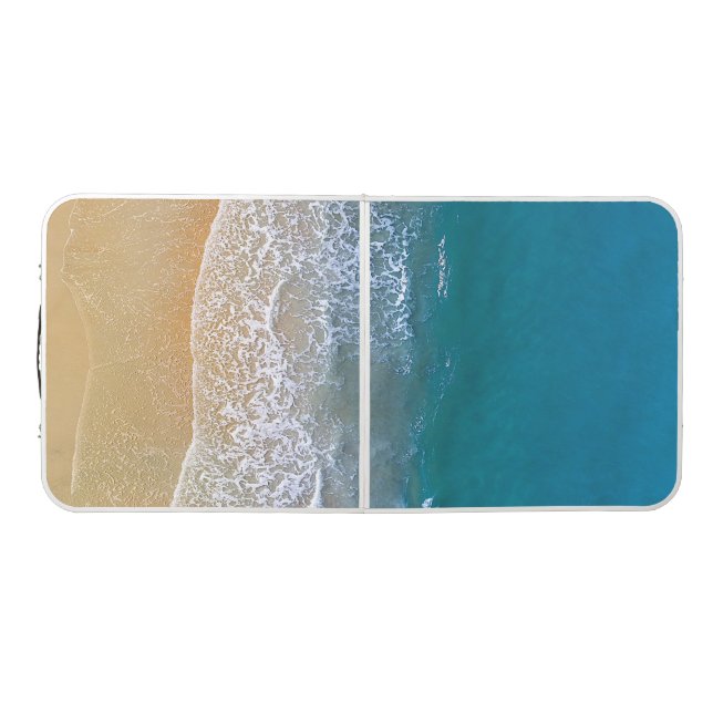 One with the Beach Beer Pong Table (Top)