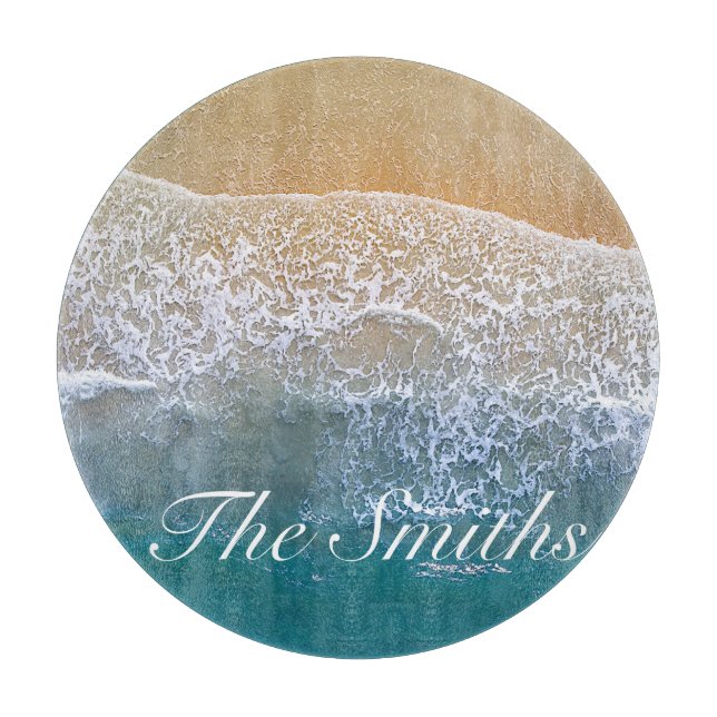 One with the Beach Cutting Board (Front)