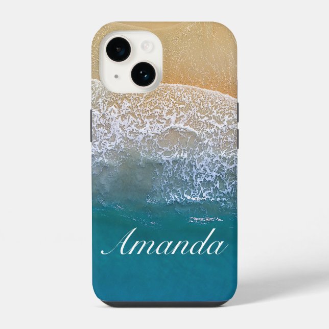 One with the Beach Iphone Case (Back)