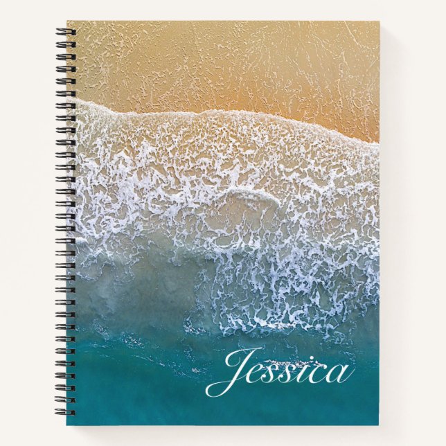 One with the Beach Notebook (Front)