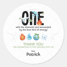 ONE With The Elements First Birthday