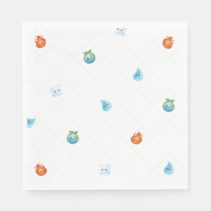 ONE With The Elements First Birthday  Napkins
