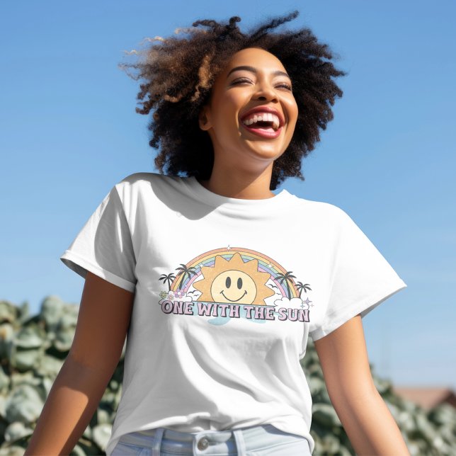 One With The Sun, Beach shirts, Summer Vacation T-Shirt (Creator Uploaded)