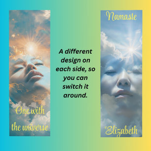 One with the universe 2 yoga mat